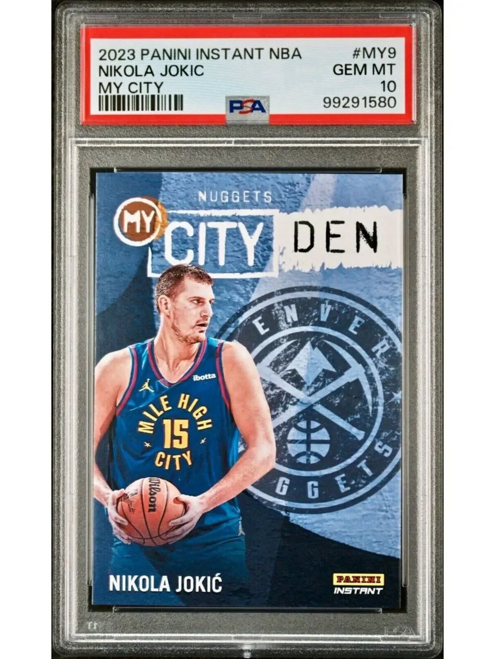 2023 Panini Instant MyCity NBA Complete 30 Card Basketball Set PSA 10 Gem Mint